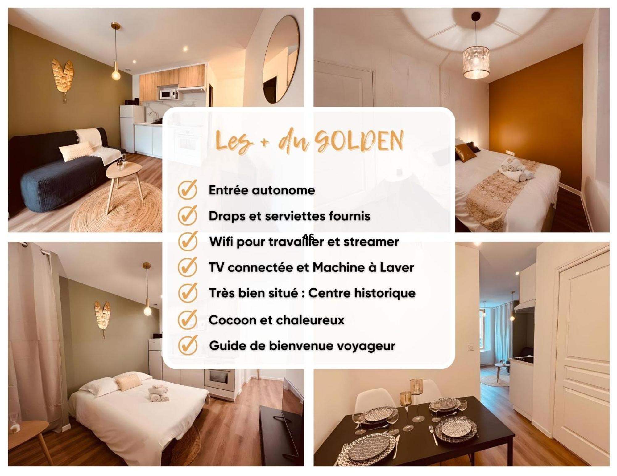 Le Golden - Home Homy Vierzon Bagian luar foto