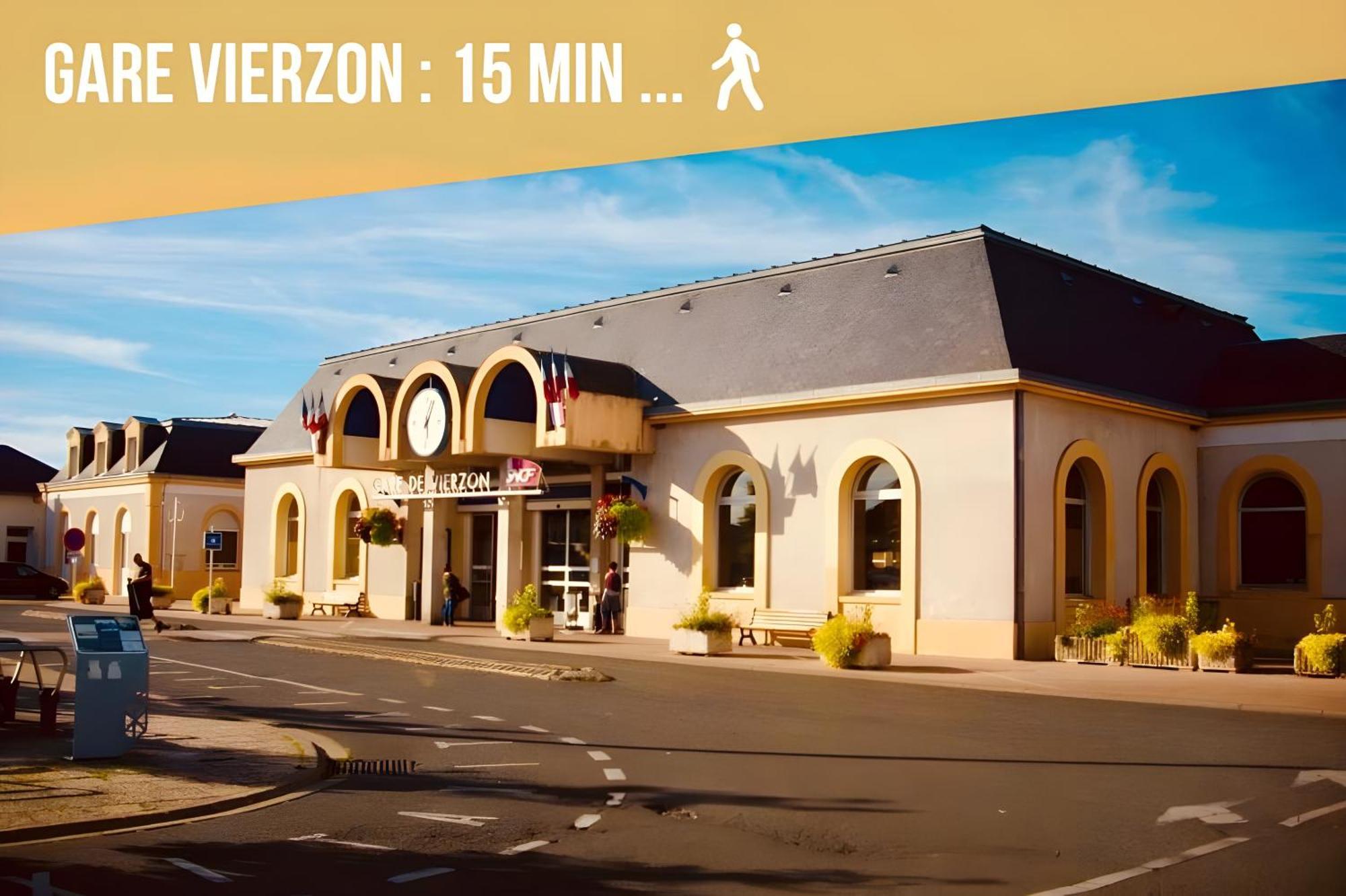Le Golden - Home Homy Vierzon Bagian luar foto